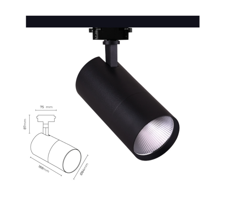 30 Watt Ledli Ray Spot Armatür RAVA2051