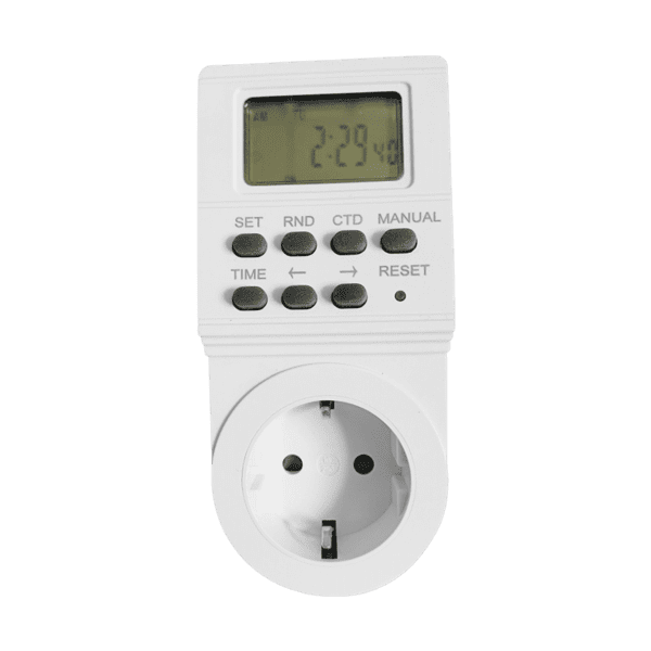 Priz Tipi Dijital Zaman Saati